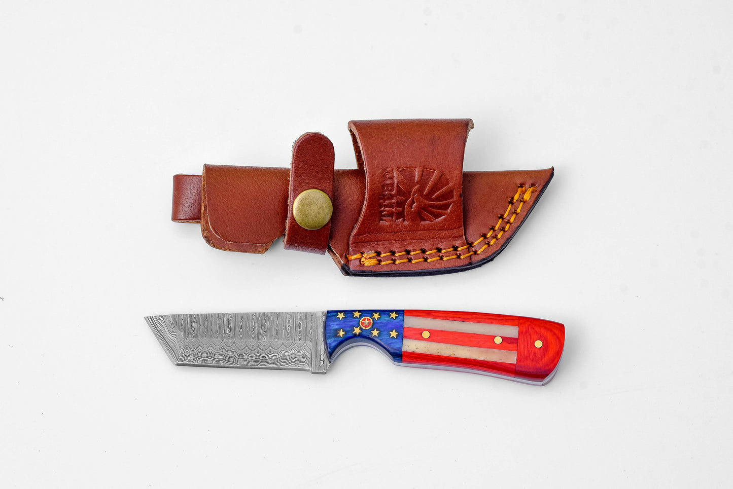 Titan International - Titan United Star Damascus Tanto blade TK-210M (Medium Size)