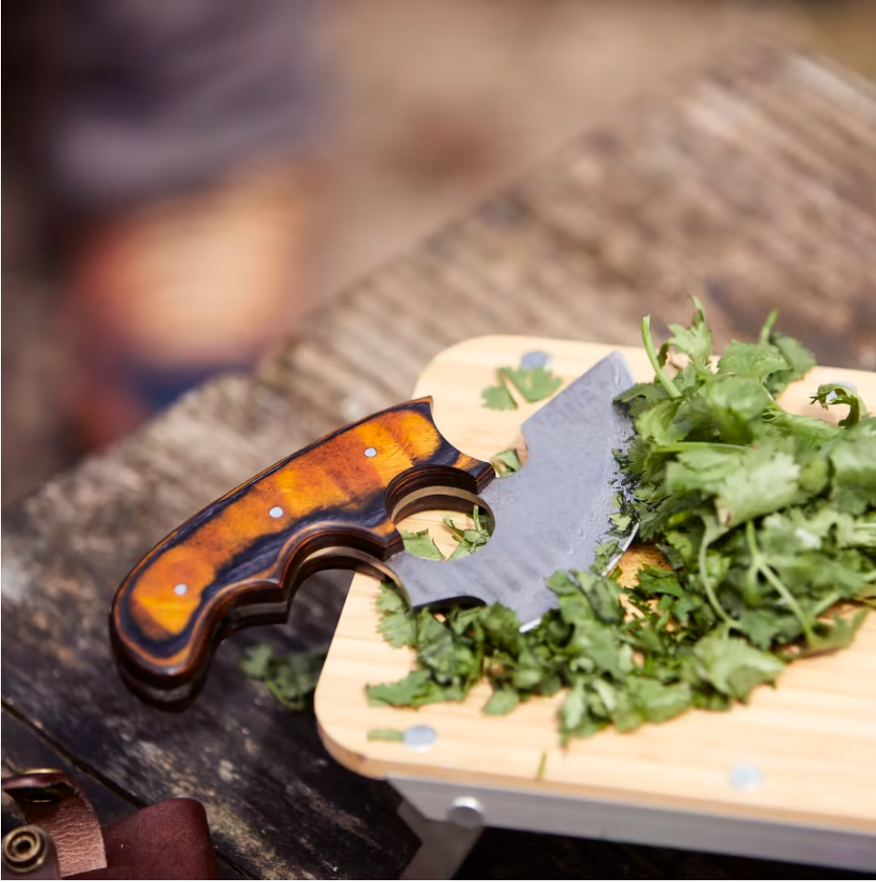 Titan International - Titan Custom Alaskan Ulu style blade, perfect for outdoors a