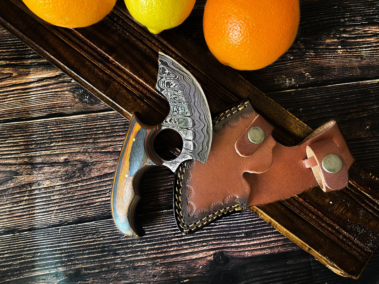 Titan International - Titan Custom Alaskan Ulu style blade, perfect for outdoors a