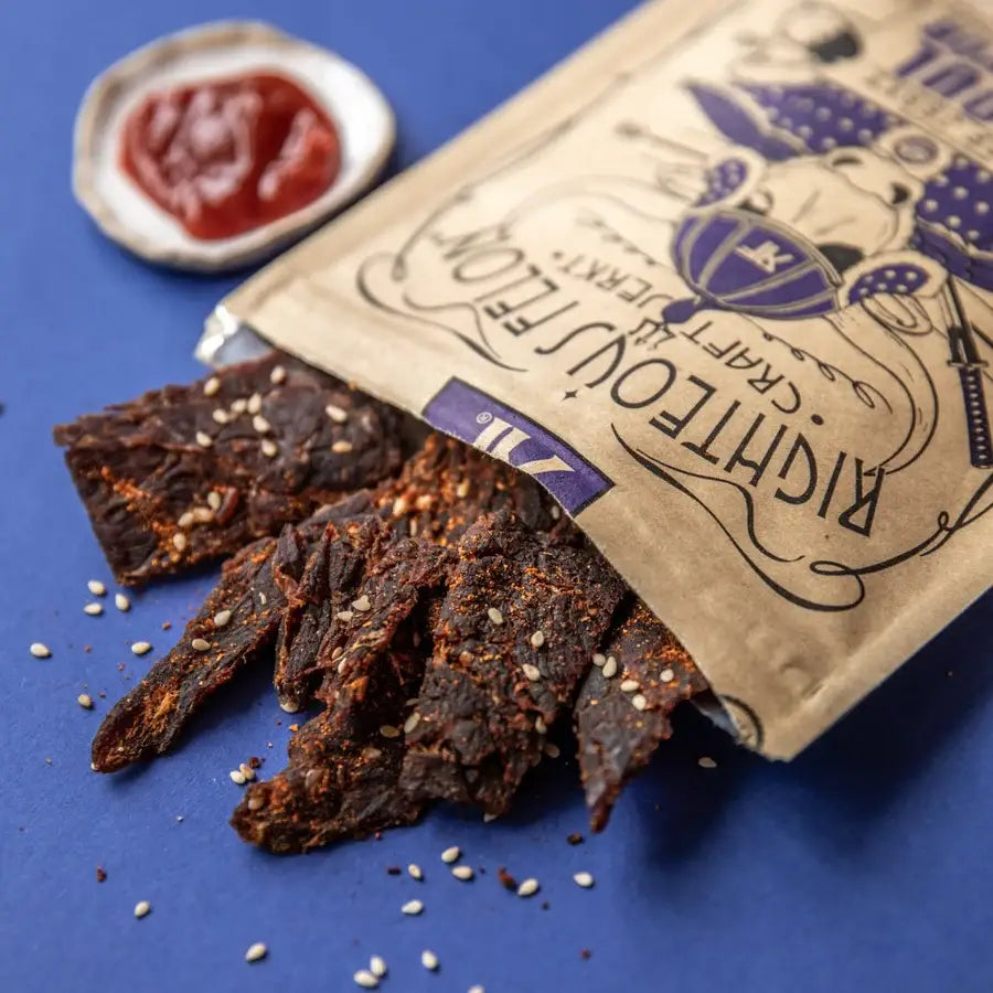 Righteous Felon Craft Jerky - Seoul Survivor Korean BBQ Beef Jerky