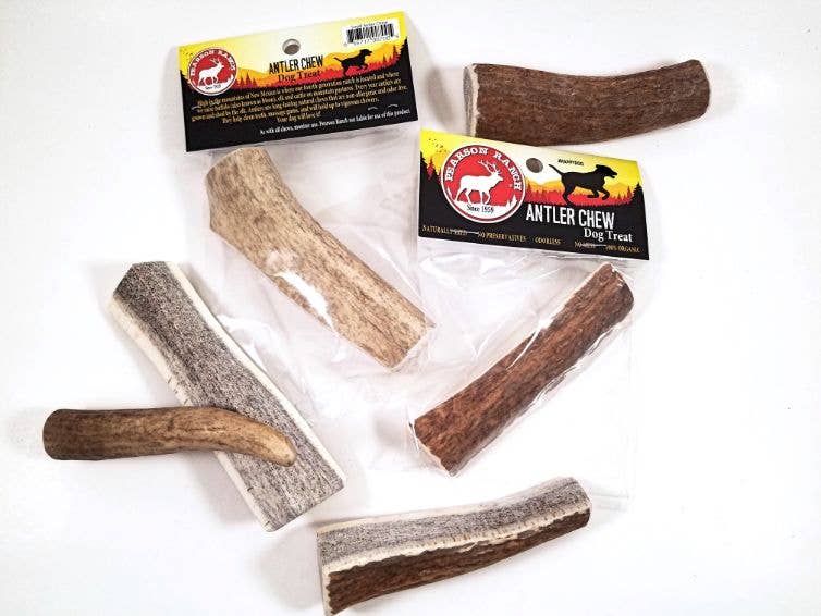 Pearson Ranch Elk & Bison Jerky - Antler Chew Dog Treat