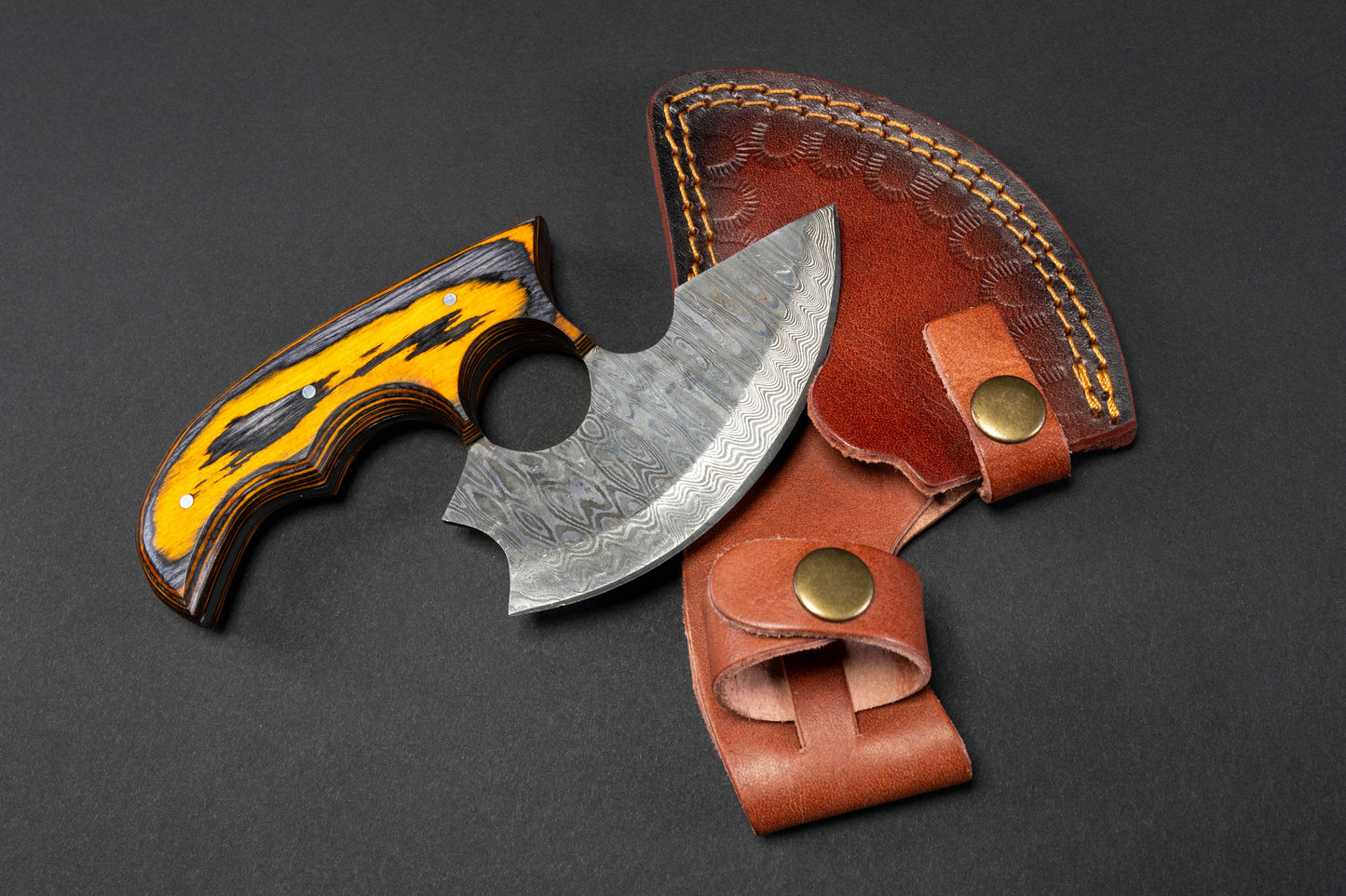Titan International - Titan Custom Alaskan Ulu style blade, perfect for outdoors a