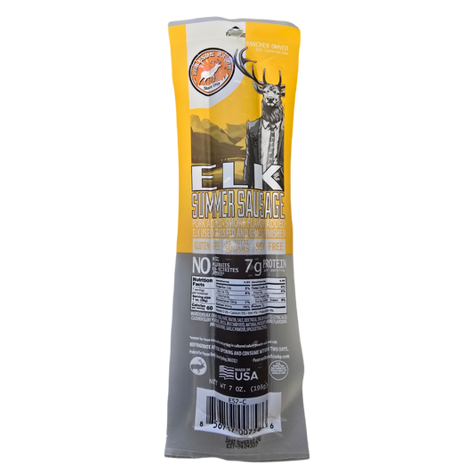 Pearson Ranch Elk & Bison Jerky - Elk Summer Sausage
