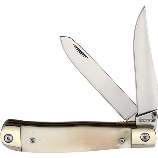 Trapper White Smooth Bone RR2234